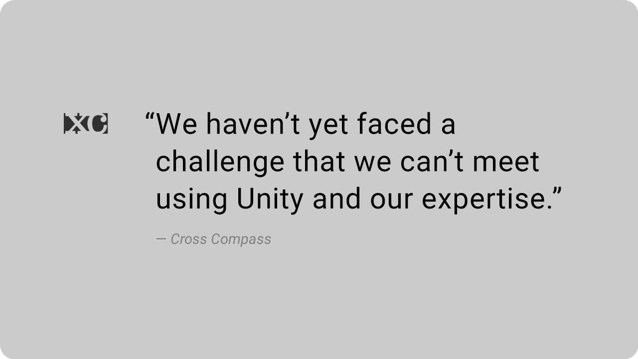 A quote from Cross Compass