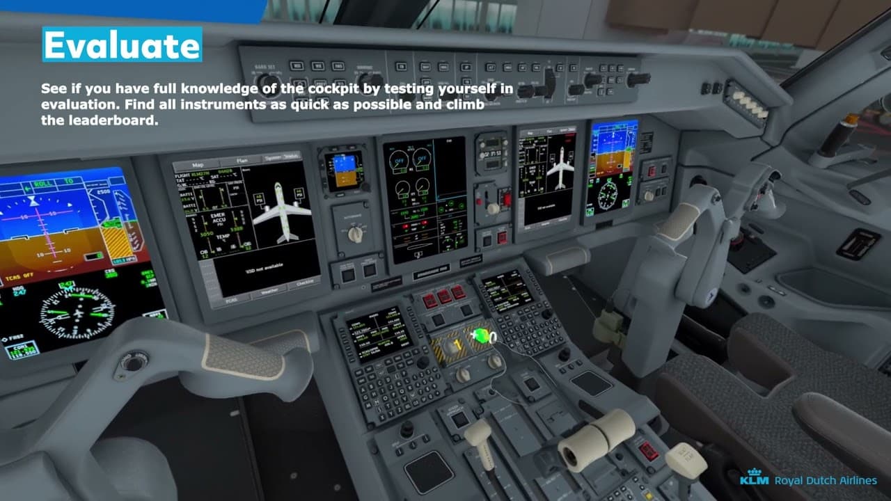 VR Cockpit – KLM
