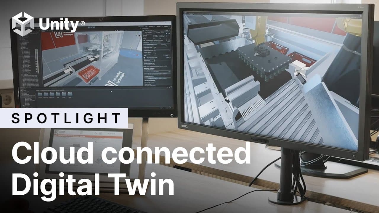 Mit der Cloud verbundener Digitaler Zwilling