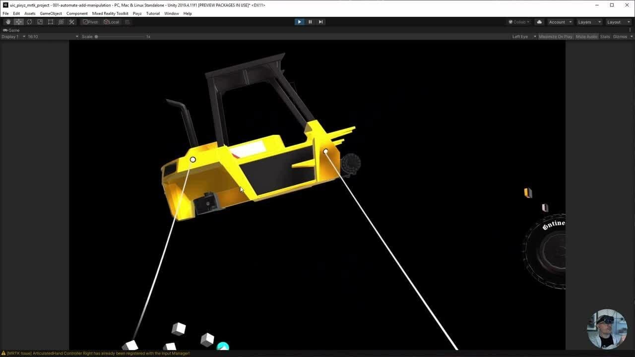 Bonus Unity Industry Collection: Verbessern Sie Arbeitsabläufe und Produktivität mit Unity und Pixyz