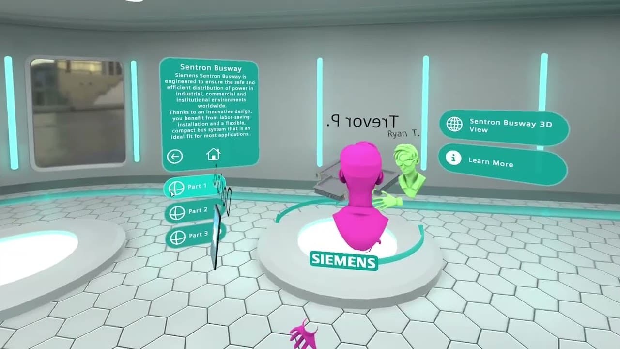 Siemens 및 EducationXR 홍보 동영상