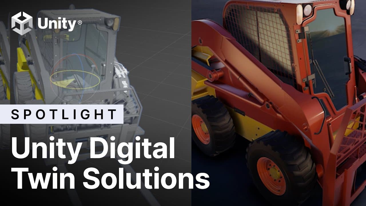 Solutions Digital Twins d'Unity