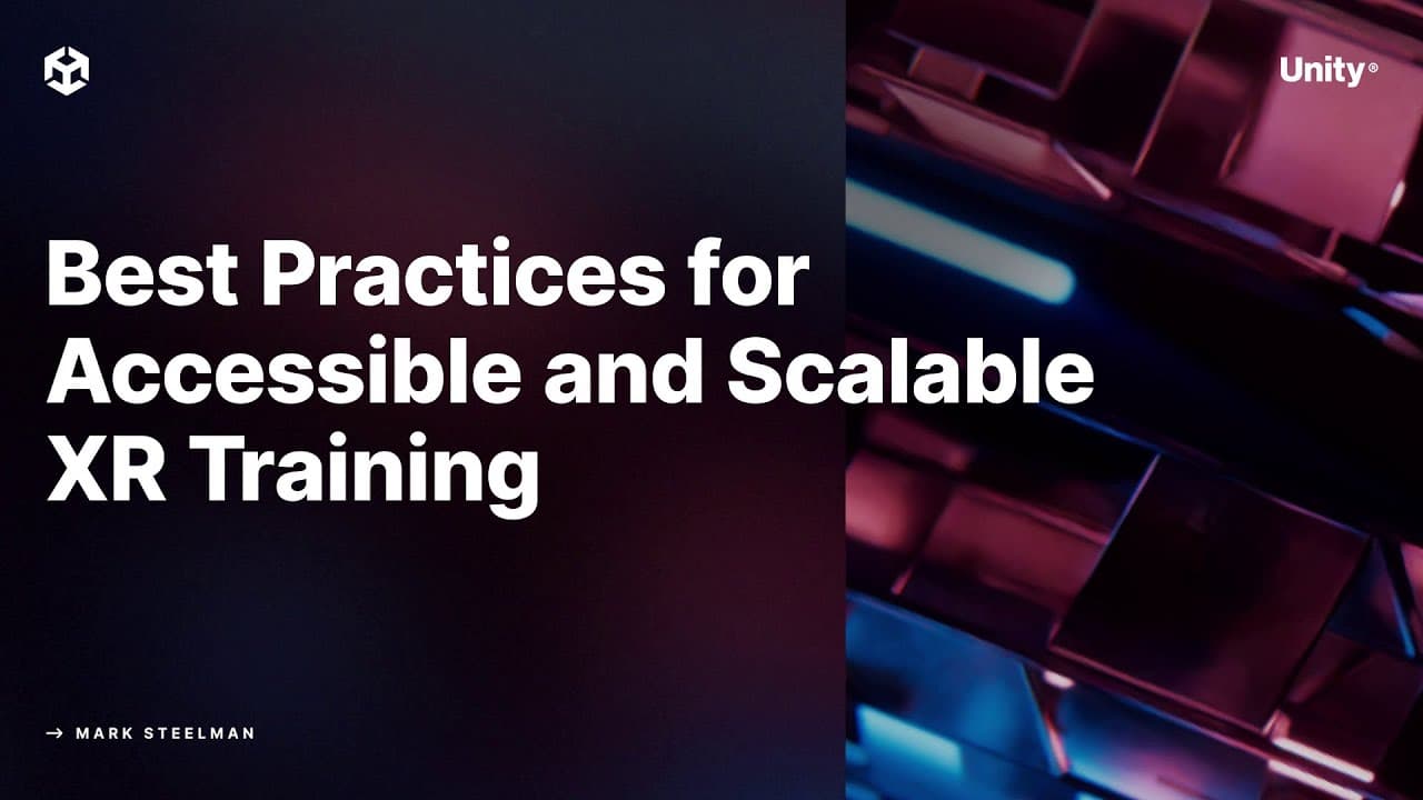 Meilleures pratiques pour une formation XR accessible et évolutive