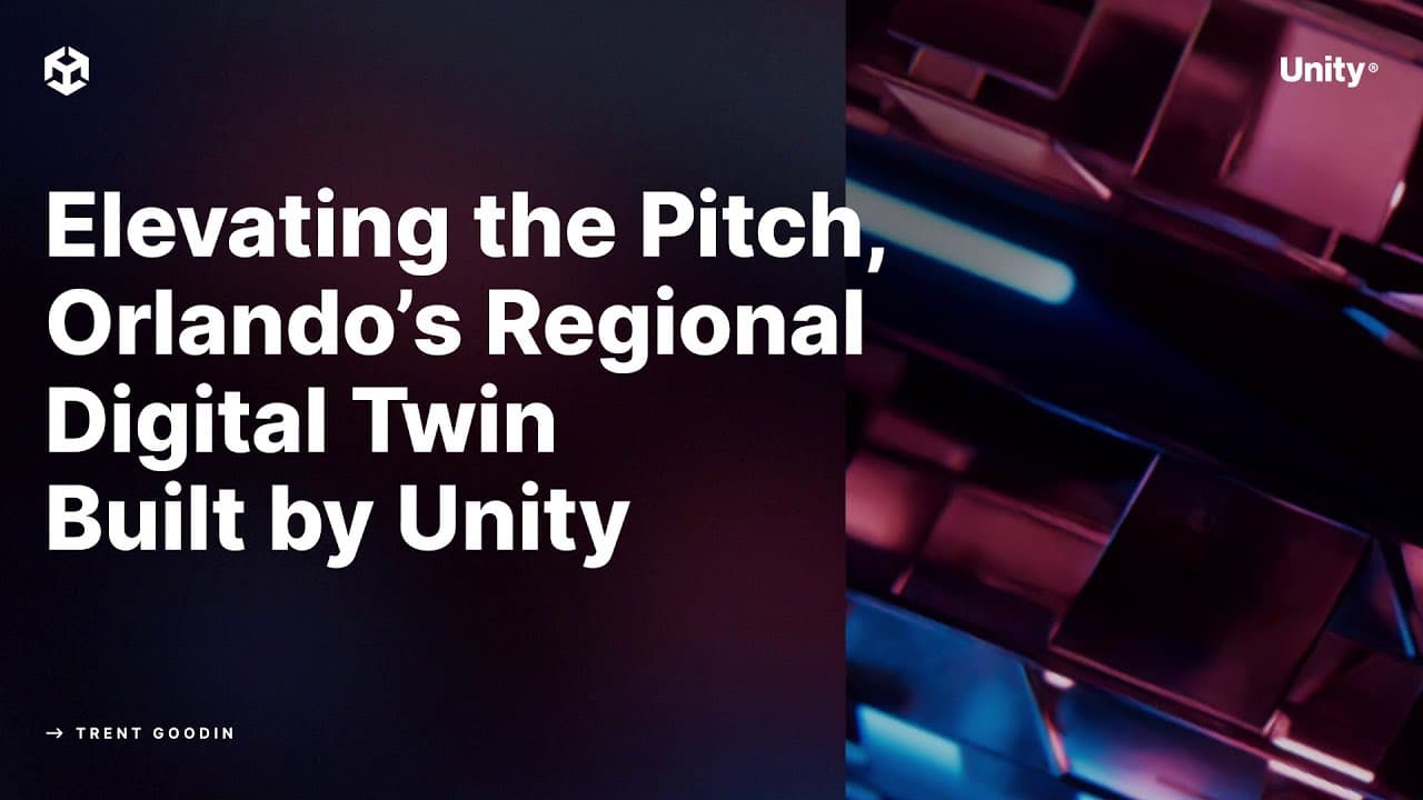 Повышение мастерства: Региональный Digital Twins Орландо, созданный Unity