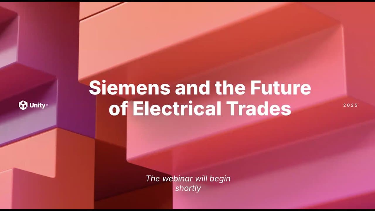 Webinar: Siemens and the future of electrical trades, featuring EducationXR