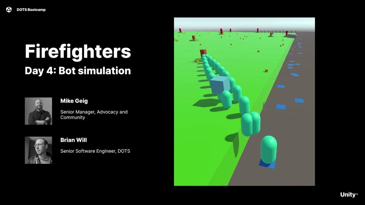 DOTS Bootcamp | Day 4: Game code: Bot behavior
