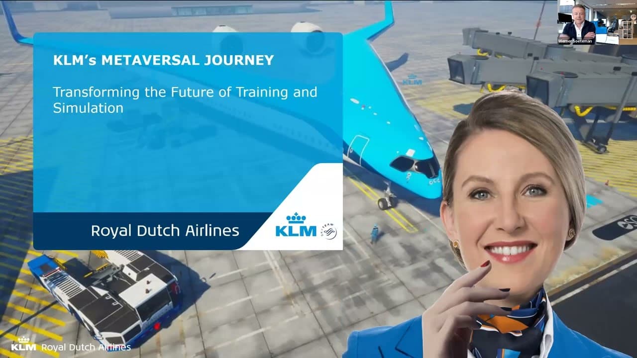 KLM-Webinar - Aufbau von VR-Schulungsprogrammen bei Air France-KLM