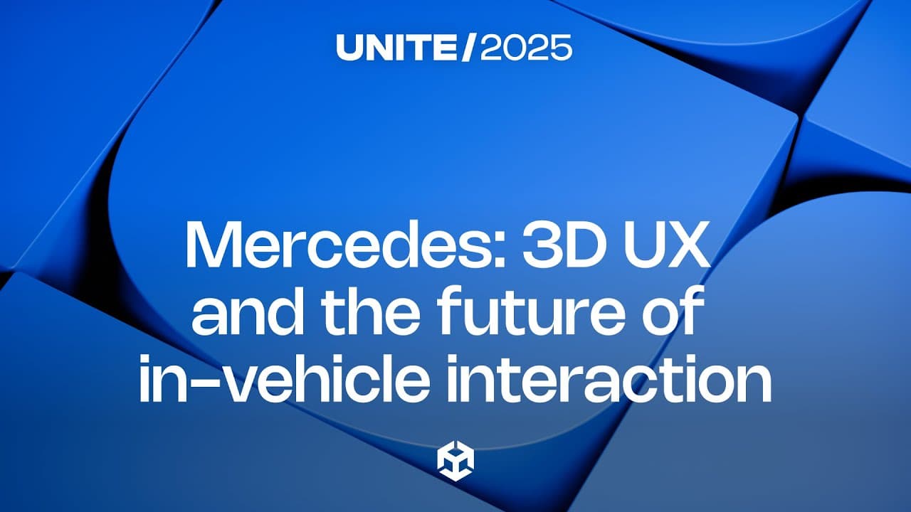 Unite Industry Summit 2025 Mercedes-Benz presentation