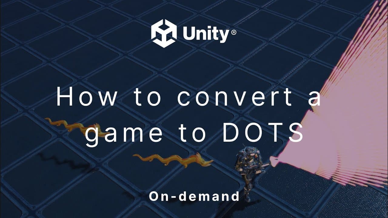 How to convert a game to DOTS