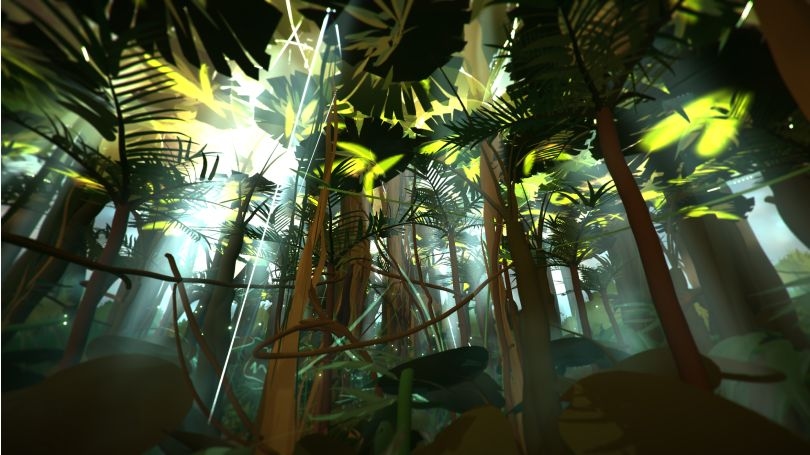 Forest scene from Godwana